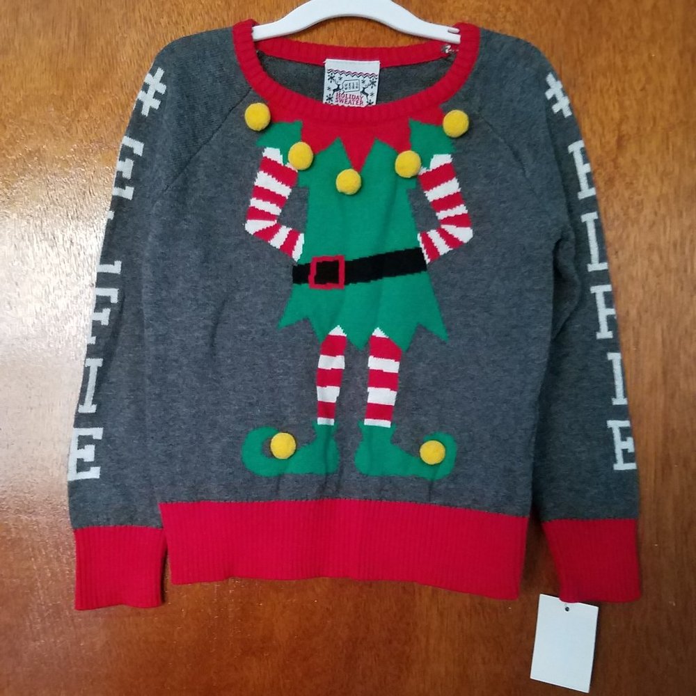 *NWT* Well Worn Holiday Elf Sweater Size 2T